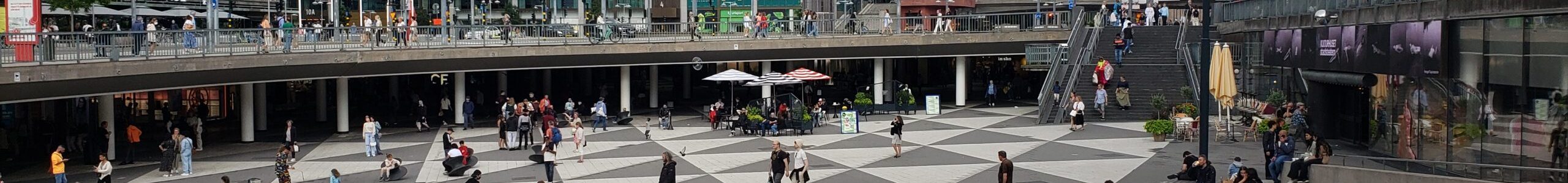 Stockholm, where the streets are the playground and the city is a gigantic game board